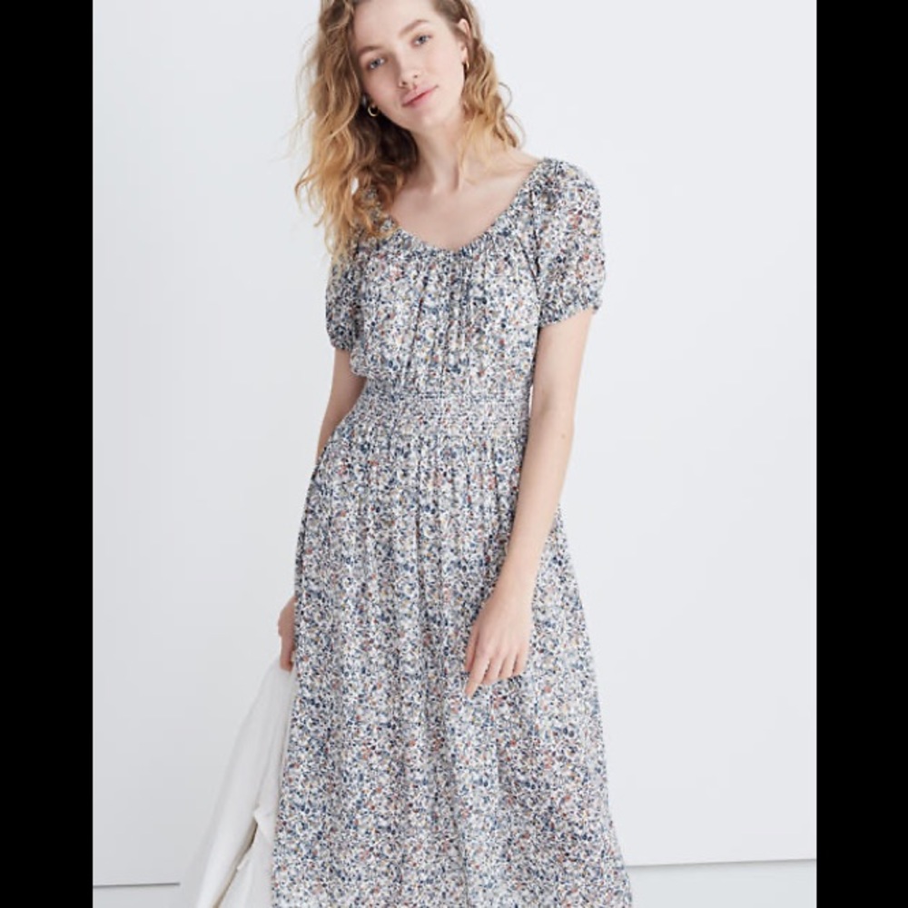 Madewell Floral Dress NWT